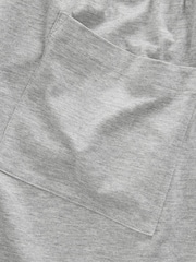 Lilac Purple/Grey Marl - Jersey Short Pyjamas Set - Imagen 12 de 14