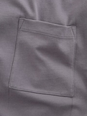 Lilac Purple/Grey Marl - Jersey Short Pyjamas Set - Imagen 13 de 14