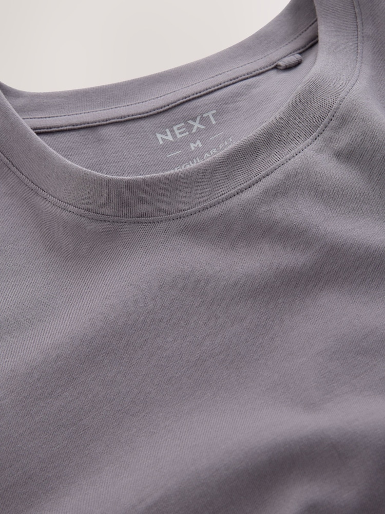 Lilac Purple/Grey Marl - Jersey Short Pyjamas Set - Imagen 14 de 14