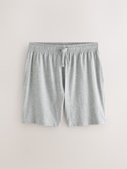 Lilac Purple/Grey Marl - Jersey Short Pyjamas Set - Imagen 9 de 14