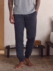 Grey Short Sleeve Cuffed Jersey Pyjamas Set - Image 4 of 10