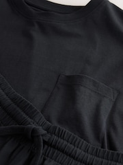 Negro - Jersey Short Pyjamas Set - Imagen 9 de 10