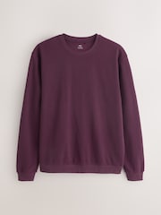 Berry Red - Soft Țesătură de vafe Mânecă lungă Pyjamas Set - Imaginea 9 din 15