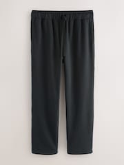 Black Soft Waffle Pyjamas Hoodie Set - Image 10 of 13