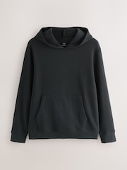 Black Soft Waffle Pyjamas Hoodie Set - Image 9 of 13