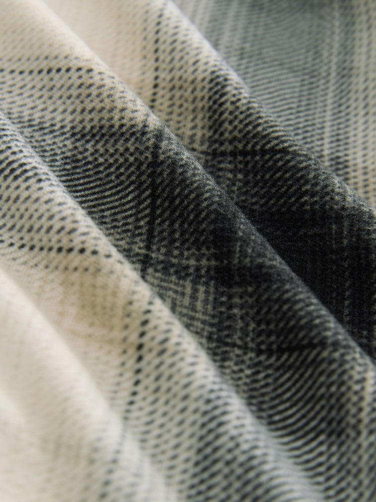 Sage Green / Neutral Stone Check Motionflex Cosy Short Sleeve Pyjamas Set - Image 16 of 16 Sage Green / Neutral Stone Check Motionflex Cosy Short Sleeve Pyjamas Set - Image 16 of 16