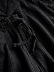 Μαύρο - Σετ μπλουζάκι και παντελόνι με τυροπιτάκι - Εικόνα 9 από 9