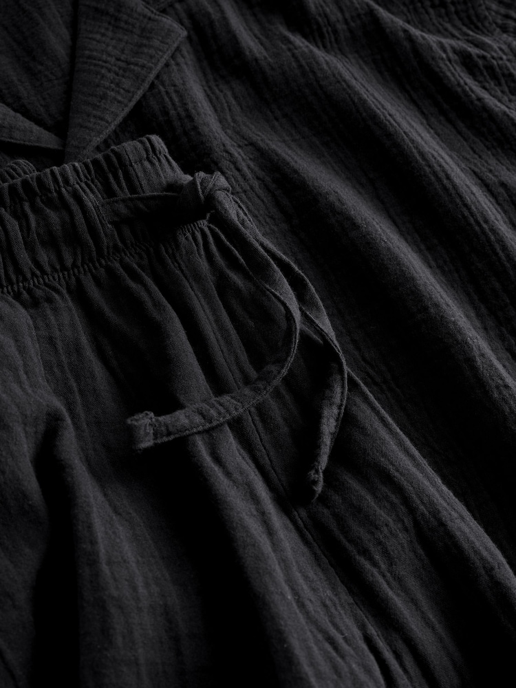 Μαύρο - Σετ μπλουζάκι και παντελόνι με τυροπιτάκι - Εικόνα 9 από 9 Μαύρο - Σετ μπλουζάκι και παντελόνι με τυροπιτάκι - Εικόνα 9 από 9