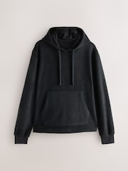 Navy Blue Thermal Fleece Long Sleeve Check Pyjamas Set - Image 2 of 5