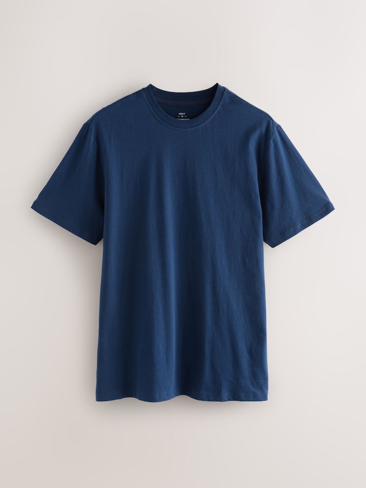 Navy Blue/Grey Check Woven Short Sleeve Pyjamas Set - Image 2 of 5 Navy Blue/Grey Check Woven Short Sleeve Pyjamas Set - Image 2 of 5