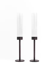 Sixty3 Styled Bronze Serenity Candle Hurricanes - Image 5 of 10