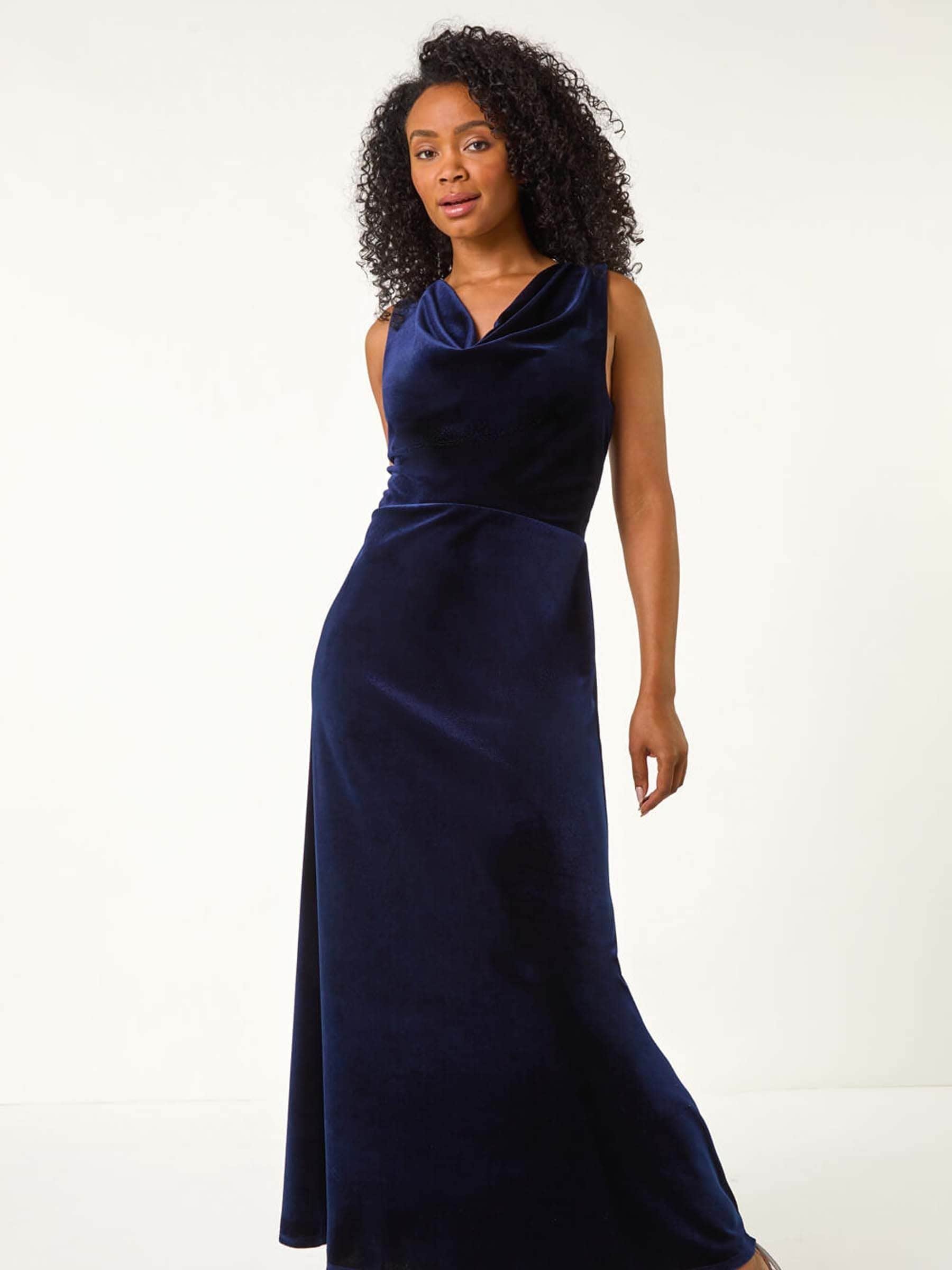 Velvet maxi dress uk cheap