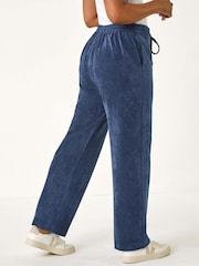 Azul - Roman Petite Corduroy Stretch Trousers - Imagen 3 de 5