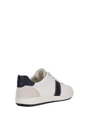 Dune London White Trint Webbing Stripe Retro Trainers - Image 3 of 6