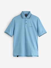 Armani Exchange Regular Fit Tipped Detail Polo Shirt - Image 1 of 1