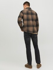 JACK & JONES Black Mike Original Tapered Jeans - Image 2 of 5