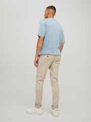 JACK & JONES Natural Marco Trousers - Image 2 of 5
