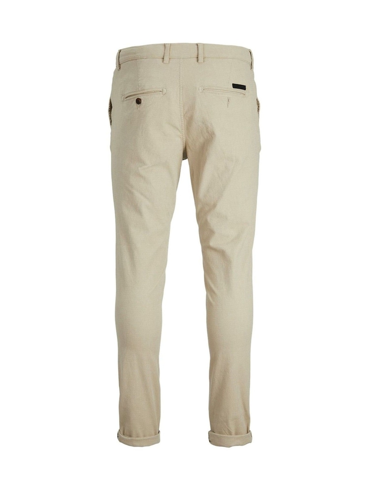 JACK & JONES Natural Marco Trousers - Image 5 of 5