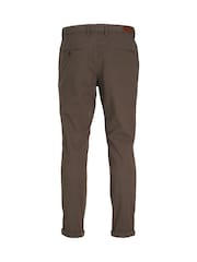 JACK & JONES Brown Marco Trousers - Image 6 of 6