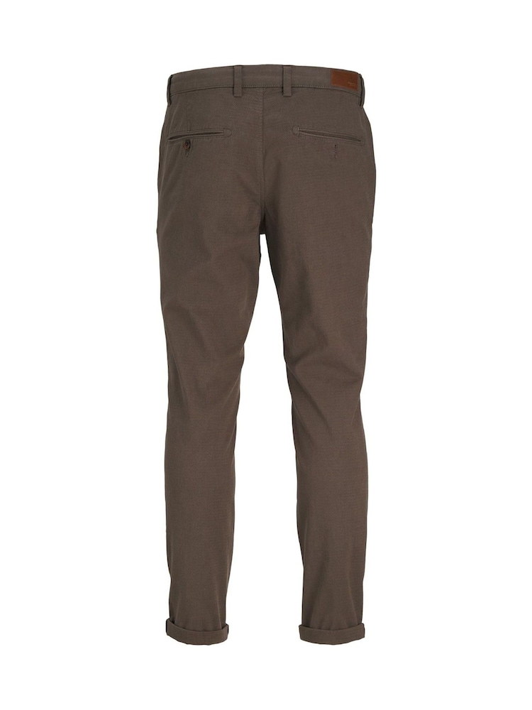 JACK & JONES Brown Marco Trousers - Image 6 of 6 JACK & JONES Brown Marco Trousers - Image 6 of 6