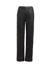 Anthology By JD Williams Black Leather Trousers - Image 5 of 5
