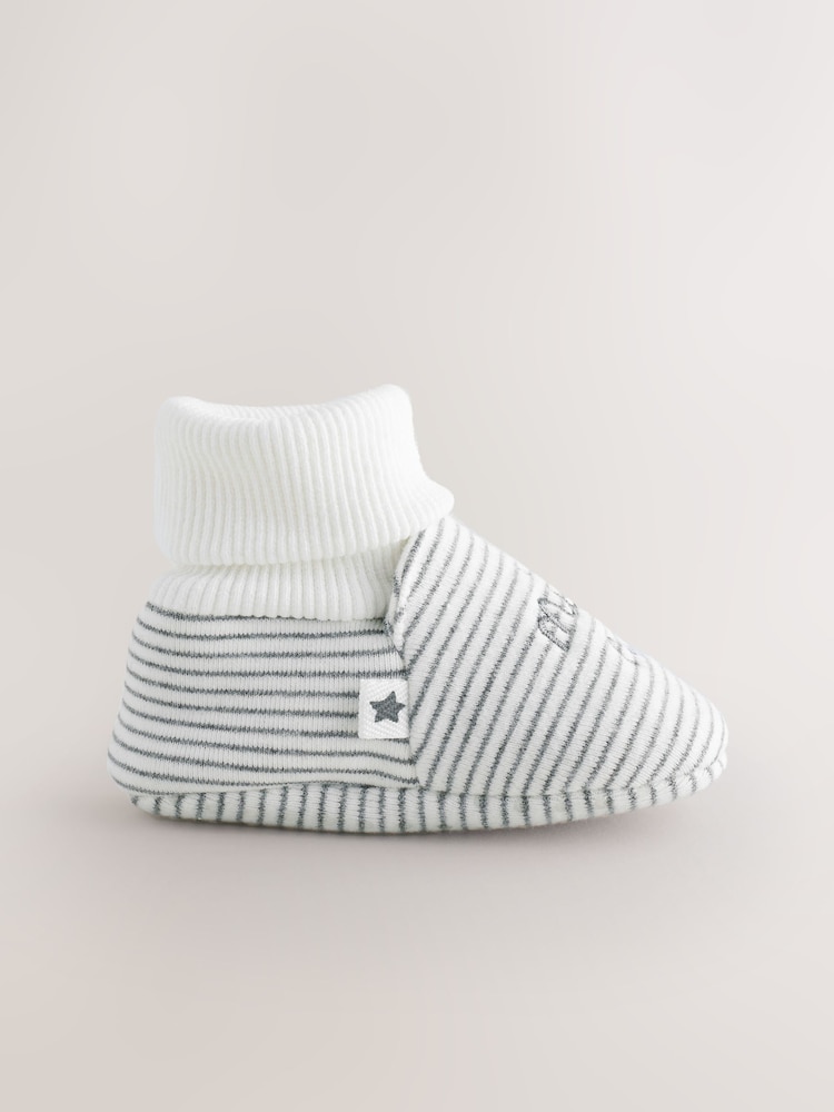 Blue Milk Club Baby Sock Top Bootie Shoes (0-18mths) - Image 3 of 7