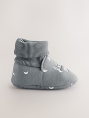 Blue Milk Club Baby Sock Top Bootie Shoes (0-18mths) - Image 4 of 7