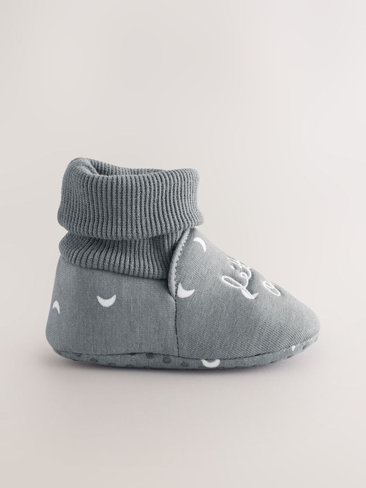 Blue Milk Club Baby Sock Top Bootie Shoes (0-18mths) - Image 4 of 7
