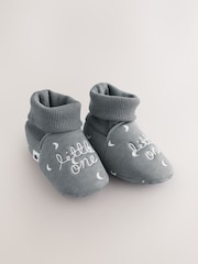 Blue Milk Club Baby Sock Top Bootie Shoes (0-18mths) - Image 6 of 7