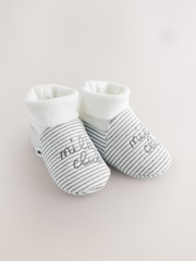 Blue Milk Club Baby Sock Top Bootie Shoes (0-18mths) - Image 7 of 7