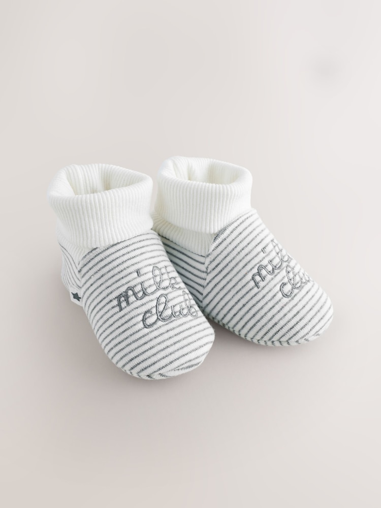 Blue Milk Club Baby Sock Top Bootie Shoes (0-18mths) - Image 7 of 7