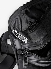 Armani Exchange Logo Cross-Body Black Bag - Image 4 of 6