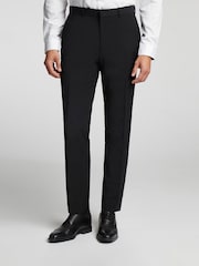 Ted Baker Tailoring Premium Panama Slim Suit Black Trousers - Image 1 of 4