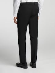 Ted Baker Tailoring Premium Panama Slim Suit Black Trousers - Image 2 of 4