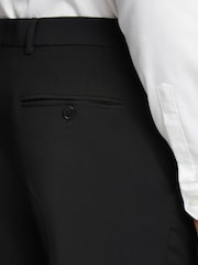 Ted Baker Tailoring Premium Panama Slim Suit Black Trousers - Image 4 of 4