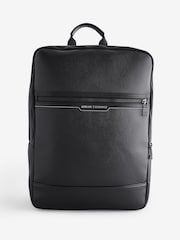 Armani Exchange Logo Black Backpack - Image 1 of 6