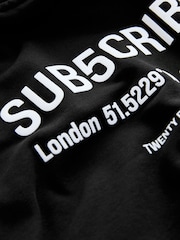 Noir - Sweat à capuche S’abonner (3-16ans) - Image 3 de 4