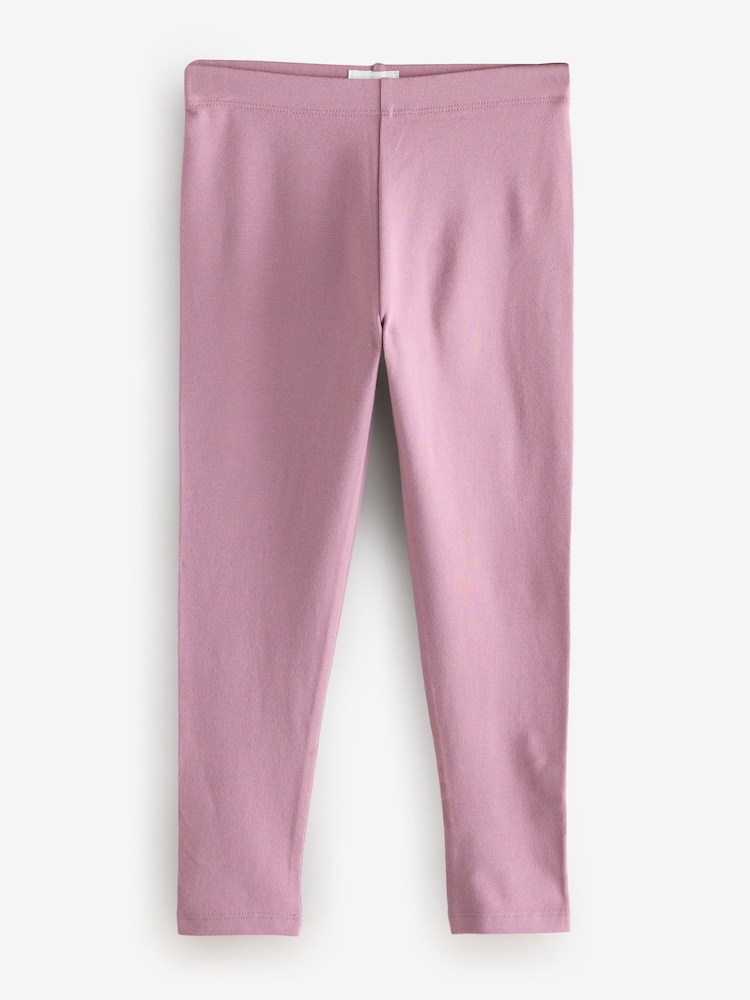 Pink/Purple Leggings Trousers 2 Pack - Image 3 of 3