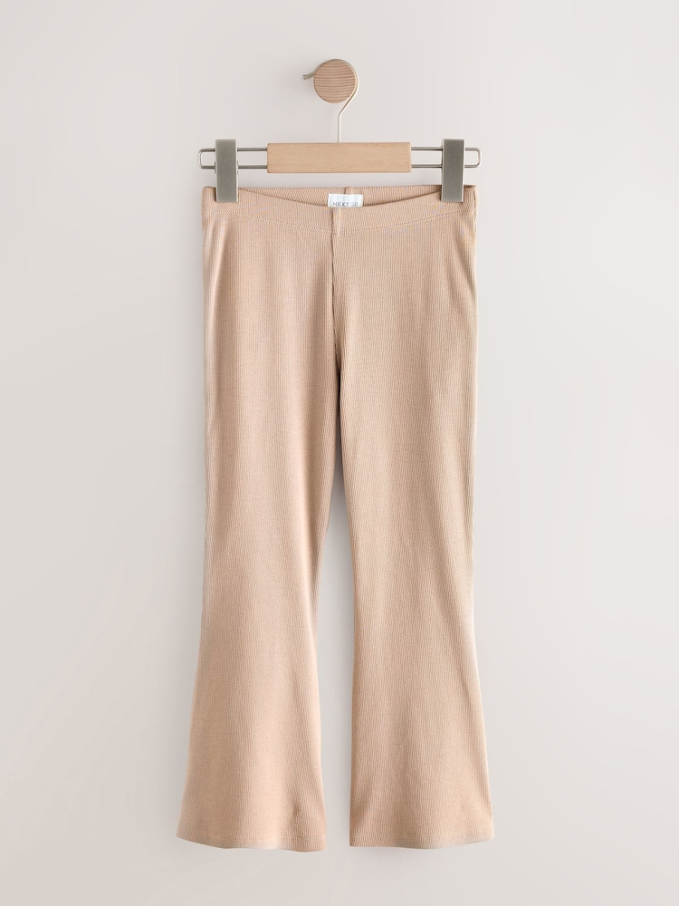 Plum Purple Small Flared Leggings Trousers 2 Pack - Image 2 of 3