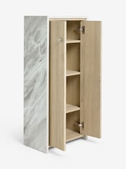 Natural Rib Kendrick Storage Console Cabinet - Image 10 of 12