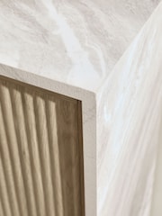 Natural Rib Kendrick Storage Console Cabinet - Image 5 of 5