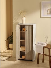 Natural Rib Kendrick Storage Console Cabinet - Image 2 of 5