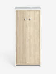 Natural Rib Kendrick Storage Console Cabinet - Image 8 of 12