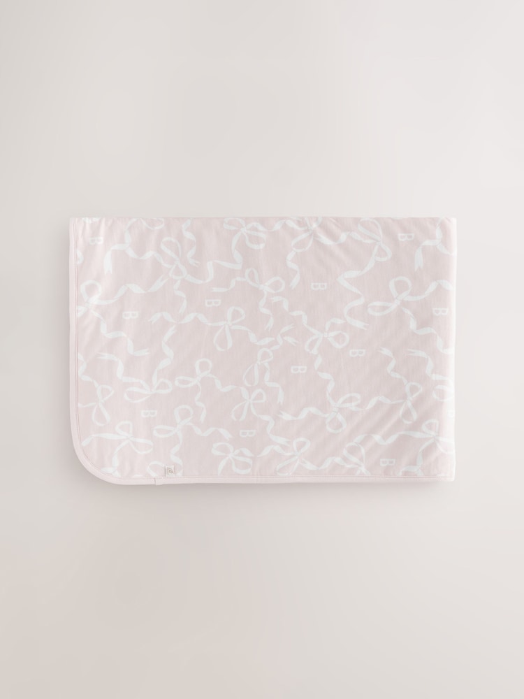Baker by Ted Baker All-Over Bow Print Blanket - Image 1 of 5