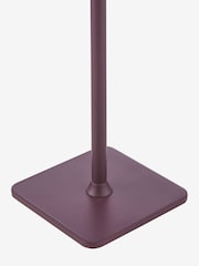 Dar Lighting Satin Purple Derrick Rechargeable Outdoor USB Table Lamp - Image 8 of 8
