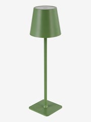 Dar Lighting Satin Green Derrick Rechargeable Outdoor USB Table Lamp - Image 5 of 8