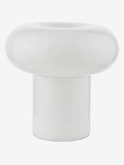 Dar Lighting White Glass Kaja Table Lamp - Image 4 of 6