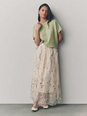 Pale Green Bow Back Tank - Image 2 of 9