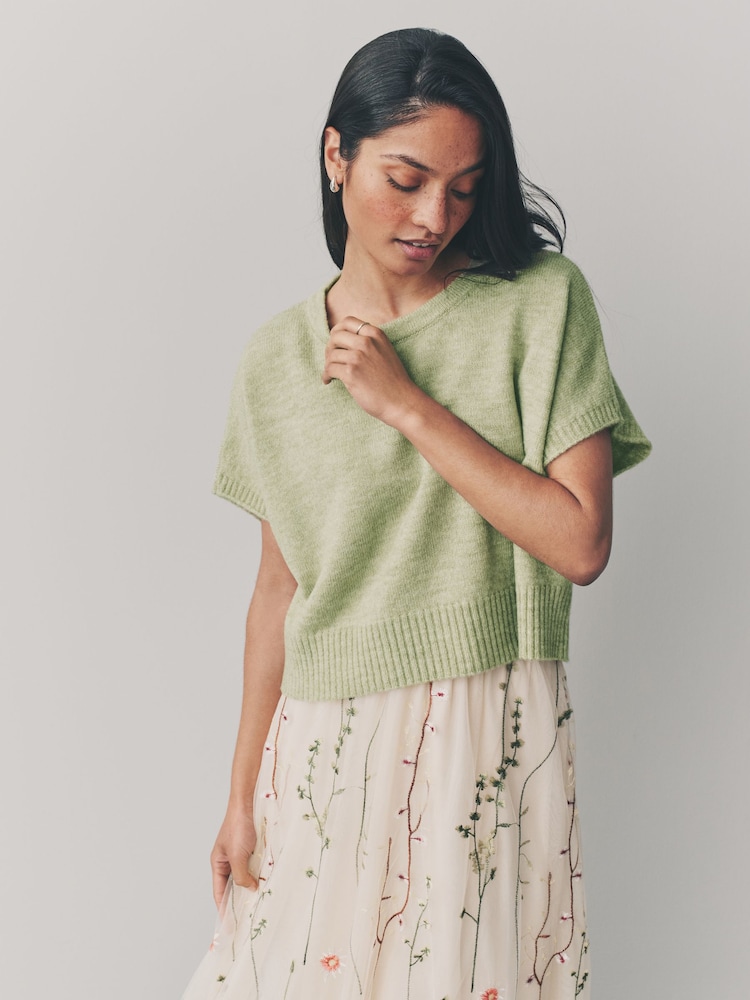 Pale Green Bow Back Tank - Image 3 of 9