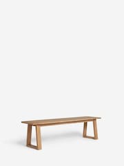 Natural Hector Hector Mango Wood Dining Bench - Image 5 of 7